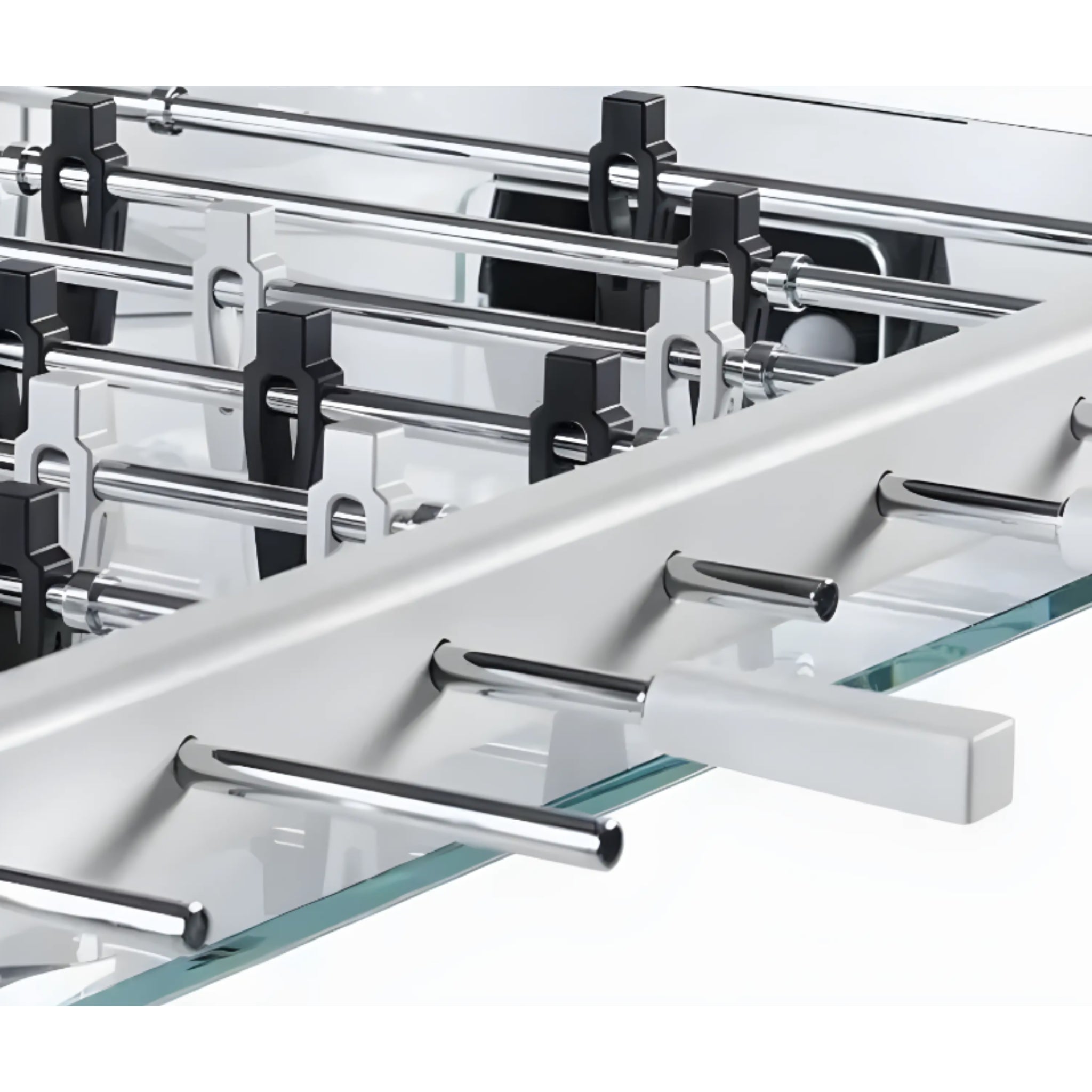 Luminari Axiom Glass-Top Designer Foosball Table